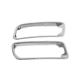 WZXD 2015 2016 2017 2019 Cache de phare antibrouillard avant chromé pour Pajero - Product Image 1