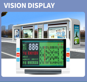 Écran vidéo électronique <span class=keywords><strong>portable</strong></span> LCD LED de 5, 7 ou 8 pouces, loupe mobile en plastique, aide <span class=keywords><strong>pour</strong></span> malvoyants - Product Image 5