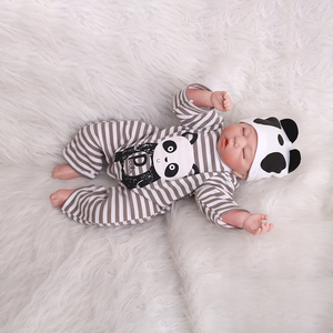 Realistic Wholesale panda reborn doll Looking Like Real Babies