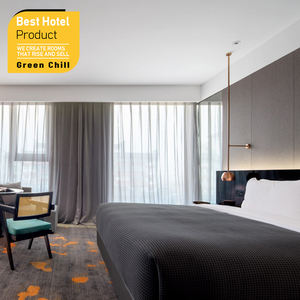 Mueble de TV Moderno para Hotel Boutique, con Cajón para Gestión de Cables, Acabado Elegante, Mueble para Área de Entretenimiento - Product Image 1