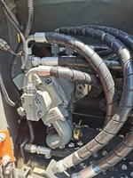 Excavatrice sur chenilles hydraulique Hitachi EX70 d'occasion de 7 tonnes, engin lourd pour la construction, moteur EPA, garantie 1 an, roulement inclus