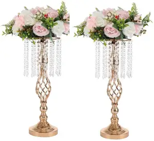 Wedding Props Clear Glass Vase Table Centerpieces Stand Flower Ball Stand for Wedding