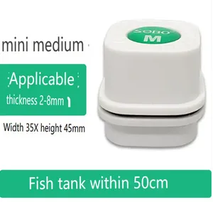 SOBO spazzola per acquario Mini spazzola magnetica pulizia forte per la rimozione delle alghe in vetro serbatoio per erba acquario spazzola magnetica per la pulizia - Product Image 5
