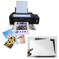 Printer Digital Gloss atau kertas foto magnetik Matte Magnet fleksibel untuk ukuran cetak A2