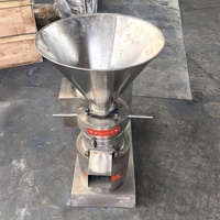 Machine à broyer l'industrie émulsion de bitume soja noix de coco lait ail pâte beurre d'amande moulin colloïdal pour ketchup alimentaire