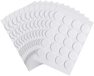Pegatinas para Mechas de Velas de 2 mm, Pegatinas de Cera Resistentes al Calor, Adhesivo de Larga Duración en Cera Caliente, Pegatinas de Doble Cara - Product Image 1