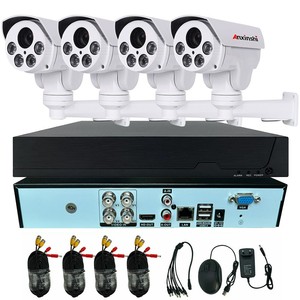 Système <span class=keywords><strong>de</strong></span> caméra CCTV Anxinshi 2MP, <span class=keywords><strong>DVR</strong></span> 4CH, caméra <span class=keywords><strong>de</strong></span> sécurité analogique PTZ, zoom 4X, étanche IP66 - Product Image 2