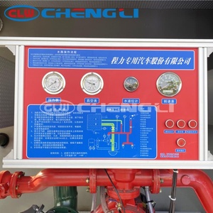 Camión de Bomberos Dongfeng D9 4x2 con Tanque de Agua de 6 Toneladas, 90m de Altura de Trabajo y Sistemas de Control - Product Image 6