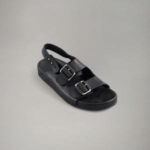 Sandalias Casuales de Verano para Hombre, de Cuero Vacuno, con Hebilla Metálica, Transpirables, Antideslizantes, con Suela de Cuero de Nueva Generación - Product Image 5