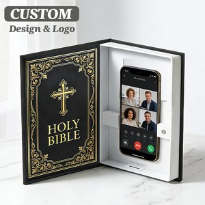 Soporte decorativo oculto para teléfono, libro falso para guardar el teléfono, para seguridad en el hogar, prevención de la <span class=keywords><strong>adicción</strong></span> al teléfono en niños. - Product Image 1