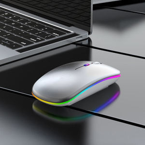 Grossiste Souris Ordinateur <b>Mouse</b> Sem Fio Silent RGB LED Backlit Wireless <b>Mouse</b> Reaching BT Optical <b>Mice</b> for PC Laptop - Product Image 3