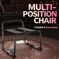 Produit phare en Europe et en Amérique : Tabouret de jeu SM Hebei, élastique et amovible, avec structure tubulaire, portable, pour adultes, sexy et érotique.