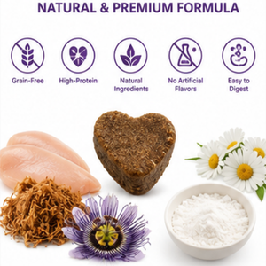 Friandises Apaisantes pour Chiens et Chats - Riches en Protéines, Soutien Immunitaire, Absorption Rapide, Santé Digestive - L-Théanine/Chamomille - Product Image 3