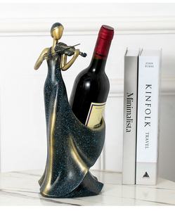 Ornement créatif de <span class=keywords><strong>violon</strong></span> de casier à vin en résine haut de gamme pour l'entrée de la maison Table à manger meuble TV <span class=keywords><strong>d</strong></span>écoration élégante - Product Image 5