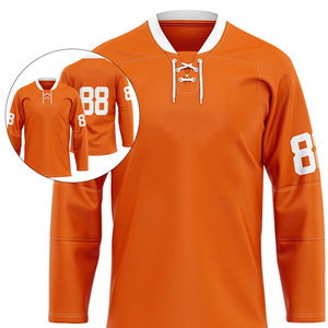 Camisetas de hockey sobre hielo personalizadas sublimadas, nuevo diseño, uniformes de hockey sobre hielo con logotipo, color y talla personalizados, camiseta deportiva de hockey sobre hielo - Product Image 4