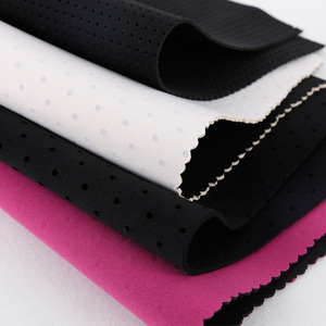 Prix usine perforé néoprène éponge mousse caoutchouc feuille rouleau extensible néoprène texturé tissu avec trous perforés - Product Image 5