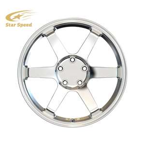 SS forjado 5x114,3 5x5x120 112 ruedas cóncavas con acabado cromado personalizado para BMW M3 E46 F80 Honda Civic tipo <span class=keywords><strong>R</strong></span> 18 19 20 21 <span class=keywords><strong>22</strong></span> pulgadas llantas - Product Image 5