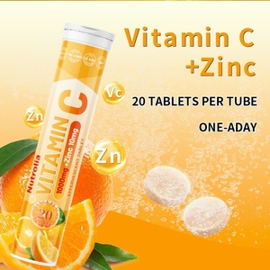 Wholesale 1000mg <strong>Vitamin</strong> C &amp; 10mg Zinc Effervescent Tablets Export Quality Zinc and <strong>Vitamin</strong> C Supplement for Adults &amp; Teenagers - Product Image 3