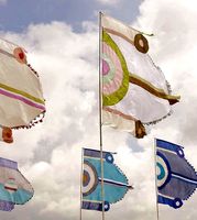 Drapeau personnalisé en forme de plume, drapeau angulaire, drapeau géant, drapeau publicitaire extérieur pour exposition, événement, promotion, usine