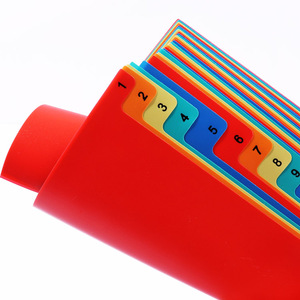 FOSKA-Diviseurs de numéros de planificateur en plastique pour la plupart des classeurs à anneaux 2/3/4 - Product Image 3