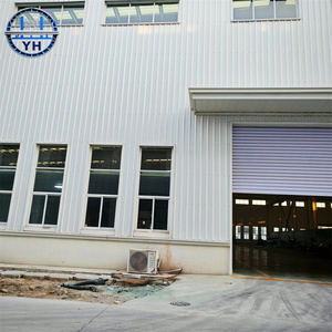 Atelier de fabrication en structure métallique, bâtiment préfabriqué, grande <span class=keywords><strong>baie</strong></span> vitrée, toit, mur, cadre résistant aux intempéries - Product Image 3