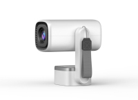 Nouveau modèle transfrontalier 2025 avec haut-parleur, mise au point manuelle 4K, WiFi6, Android 5G, 3D intégré, 200 lumens ANSI pour projecteur portable domestique