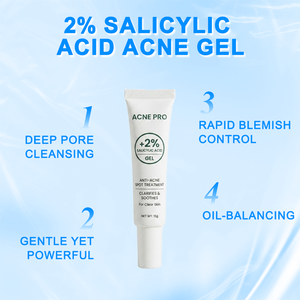 Gel Traitant Anti-Acné à Absorption Rapide, Éliminateur de Boutons, Nettoyant Points Noirs, Réducteur de Pores Dilatés, Atténuateur de Cicatrices d'Acné, <span class=keywords><strong>Correcteur</strong></span> de Taches Brunes - Product Image 2