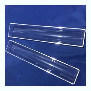 Barco de cuarzo transparente de sílice resistente al calor de alta calidad personalizado HY