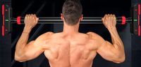 Barra de Dominadas Portátil para Marco de Puerta, Ecológica, Unisex, para Uso Doméstico, Gimnasio, Ejercicio, Entrenamiento de la Parte Superior del Cuerpo
