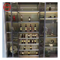 Portes d'armoire personnalisées à cadre en aluminium fin Caractéristiques imperméables minimalistes à bas prix pour portes en verre de garde-robe de cuisine