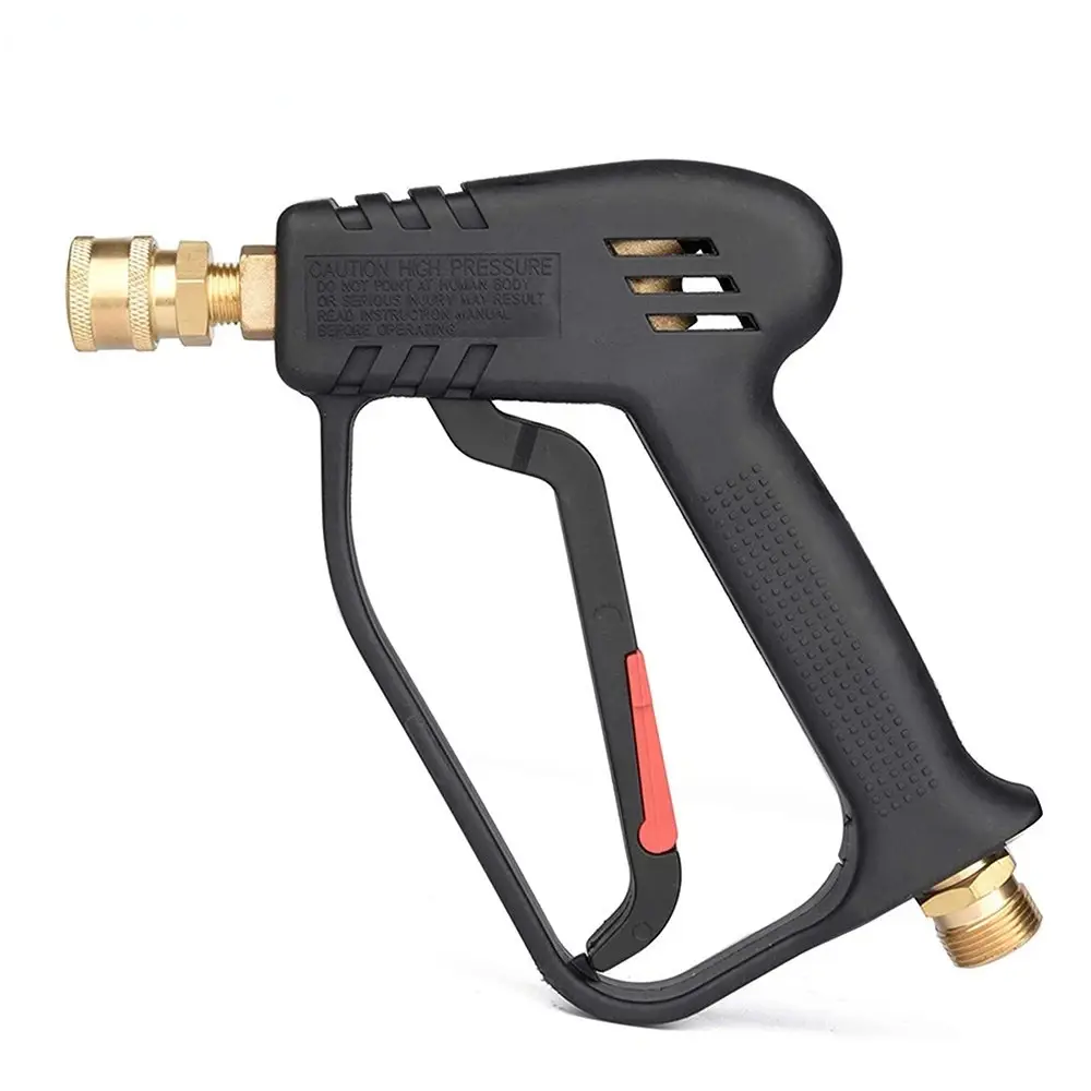 Pistolet de nettoyage à jet de lavage à prise rapide en gros Pistolet court pour nettoyeur haute pression de voiture