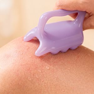 Masajeador Manual de Resina Natural, Herramienta de Masaje Corporal, Textura Cremosa y Cálida, Ecológico, Sin Electricidad, Relajante Muscular para Spa en Casa - Product Image 4