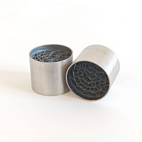Système d'échappement de moto haute performance 50 CPSI avec substrat catalytique à trois voies en nid d'abeille métallique