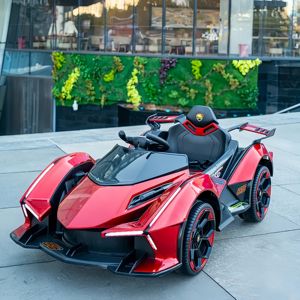 Новинка, Роскошная детская игрушка для катания на машине с дистанционным управлением, Крутое Спортивное детское автокресло для От 2 до 4 лет, пластиковый материал с батарейным питанием - Product Image 3