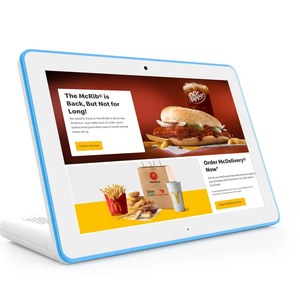 Nouveau Kiosque L Forme Tablette Écran Tactile avec Barre Lumineuse LED RVB/Couleurs Mixtes Wi-Fi Utilisation Professionnelle Étanche USB Type C - Product Image 1