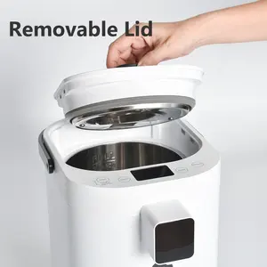 New Electric Thermos Pot 3l4l5l Digital Water Commercial Design Stainless Steel Coffee Thermos Kettle Airpot Electric Thermopot