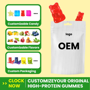 Gomme Proteiche ad Alto Contenuto Proteico per il Controllo del Peso, Senza Zucchero, 15% <span class=keywords><strong>Proteine</strong></span>, Basse Calorie, Isolato di <span class=keywords><strong>Proteine</strong></span> del Siero di Latte - Product Image 2