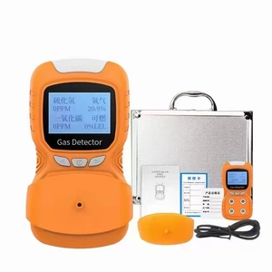 เครื่องตรวจจับก๊าซซัลไฟด์แบบพกพา ป้องกันการระเบิด IP65 ความแม่นยำสูง DC3.7V พร้อมสัญญาณเตือนด้วยเสียง แสง และการสั่นสะเทือน - Product Image 1