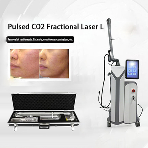 เครื่องเลเซอร์ CO2 แบบเศษส่วน 10600 นาโนเมตร สำหรับลบรอยแผลเป็น  แบบไม่ทำลายเนื้อเยื่อ ใช้ใยแก้วนำแสง สำหรับร้านเสริมสวย - Product Image 1