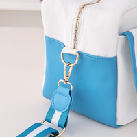 Sac Mahjong à Bandoulière Monogramme avec Sangle Réglable Sac Fourre-Tout à Bandoulière en Toile Rouge et Blanche Durable pour Voyage