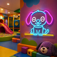 Enseigne néon 3D personnalisée pour animalerie, décoration murale LED néon personnalisée pour clinique vétérinaire et hôpital vétérinaire