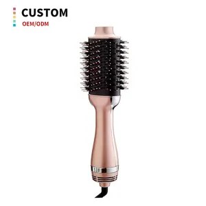 Professional 1200W Hot 3 In 1 One Step Blow Hair Dryer And Styler Volumizer Electric Hot Air Brush