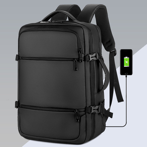 Unisex Polyester Waterproof <b>Laptop</b> <b>Backpack</b> Men Zipper Closure <b>Laptop</b> Bag Usb Rechargeable Handheld <b>Laptop</b> <b>Backpack</b> - Product Image 3