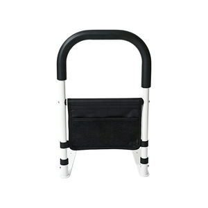 XY <b>Bedside</b> Handrail 307 Flat Steel Embedded Model With <b>Storage</b> Bag For Elderly Assistance - Product Image 3