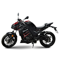 Motocyclettes de course sur route à essence 400cc Quad refroidi par eau pour 2 passagers