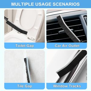 11pcs Crevice <strong>Cleaning</strong> <strong>Brush</strong> Multifunctional <strong>Cleaning</strong> <strong>Brush</strong> Tools Hard Bristle Gap <strong>Cleaning</strong> <strong>Brush</strong> for Hotel <strong>Bathroom</strong> <strong>Tiles</strong> - Product Image 6