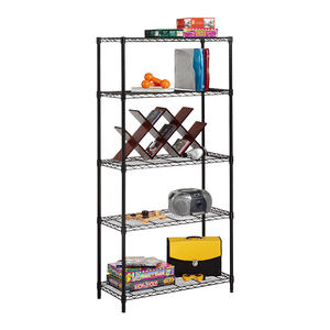 Сверхмощный бытовой металлический 5-ярусный Стеллаж с сеткой из проволоки AMJ - Product Image 4