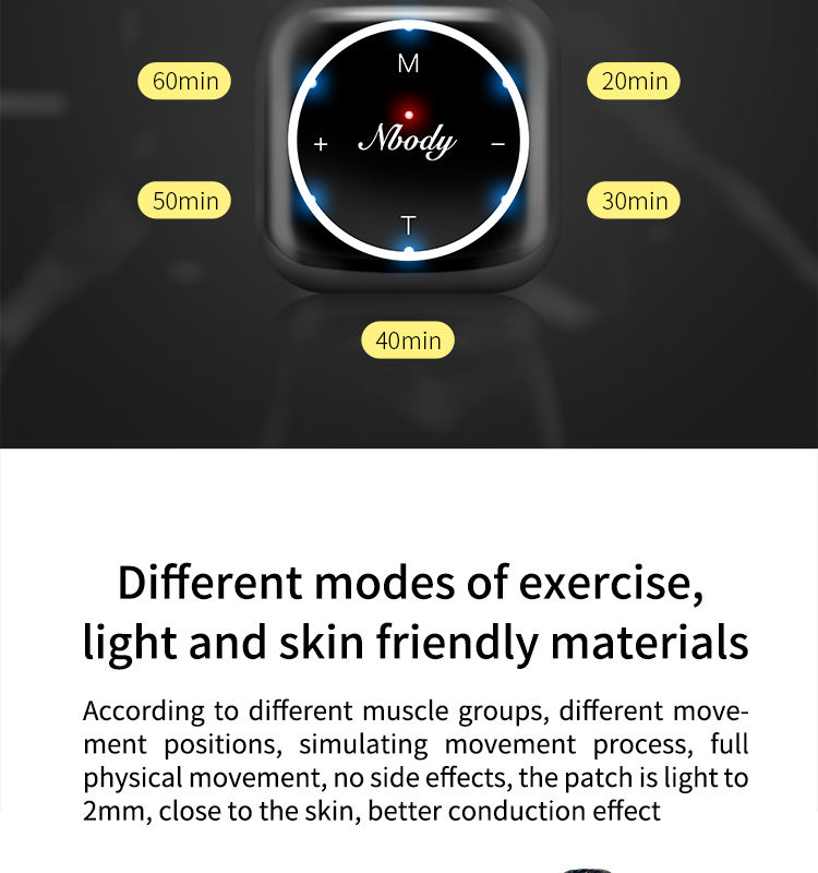 Factory Price Electronic Ems Muscle Stimulator Machine Home Use Wireless Slimming Belt Ems Fat Burner Gym Hip Trainer