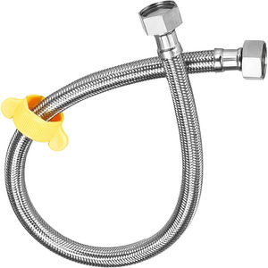 Tuyau flexible tressé en acier inoxydable Bingtao 30 60 80 cm pour alimentation en eau froide simple pour plomberie de toilettes - Product Image 1