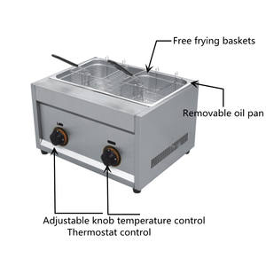 <span class=keywords><strong>Friteuse</strong></span> <span class=keywords><strong>Propane</strong></span> Lpg / Nature de comptoir de qualité supérieure largement utilisée - Product Image 3